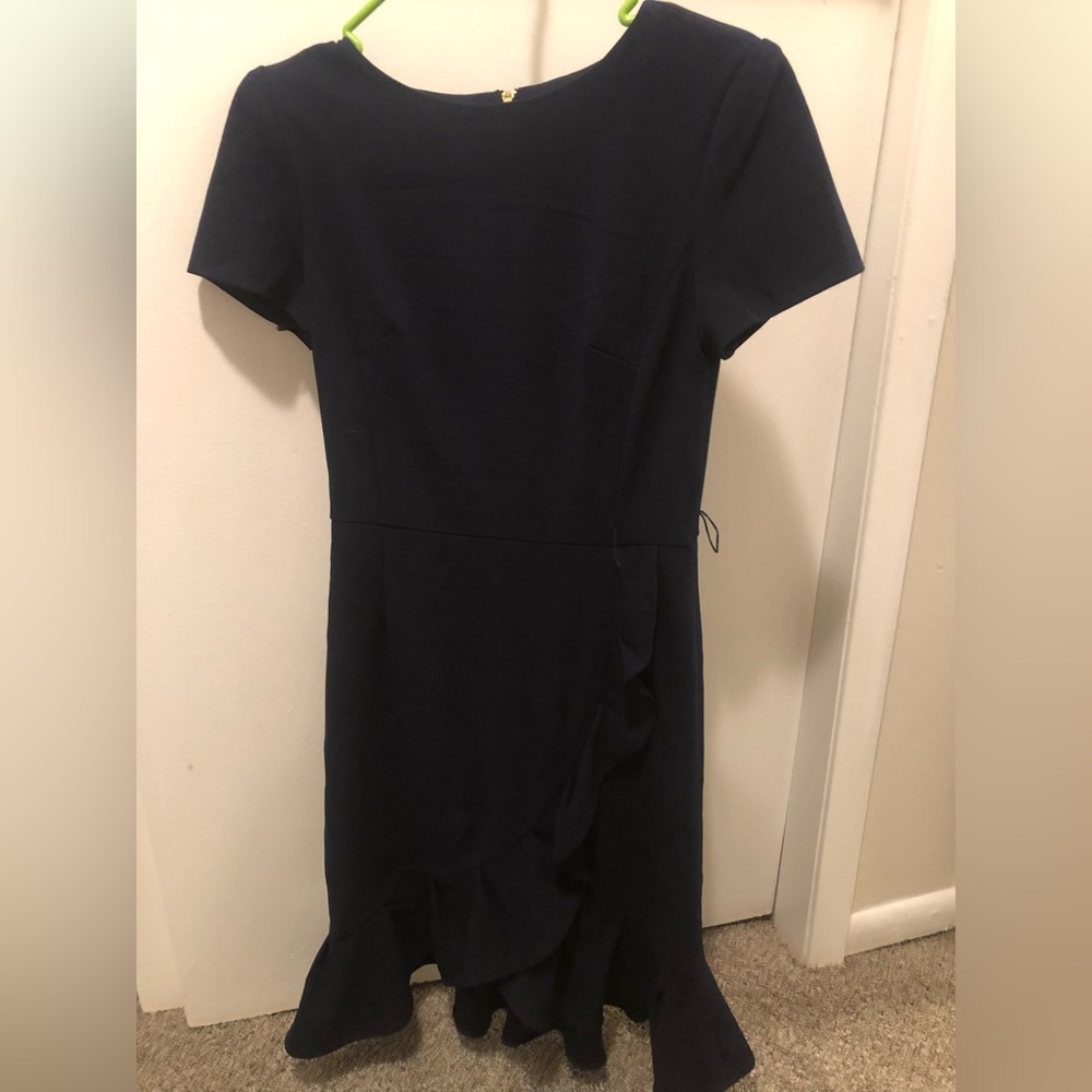 Navy dress short